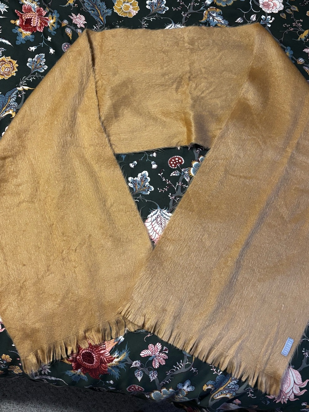 Pokoloko Alpaca Scarf - Golden Brown Colour